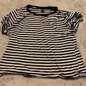 black and white striped t-shirt❕❕